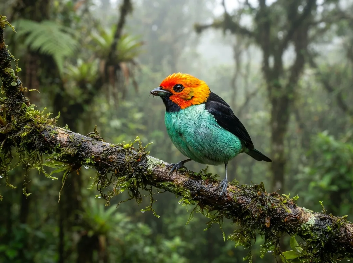 Flame-faced Tanager